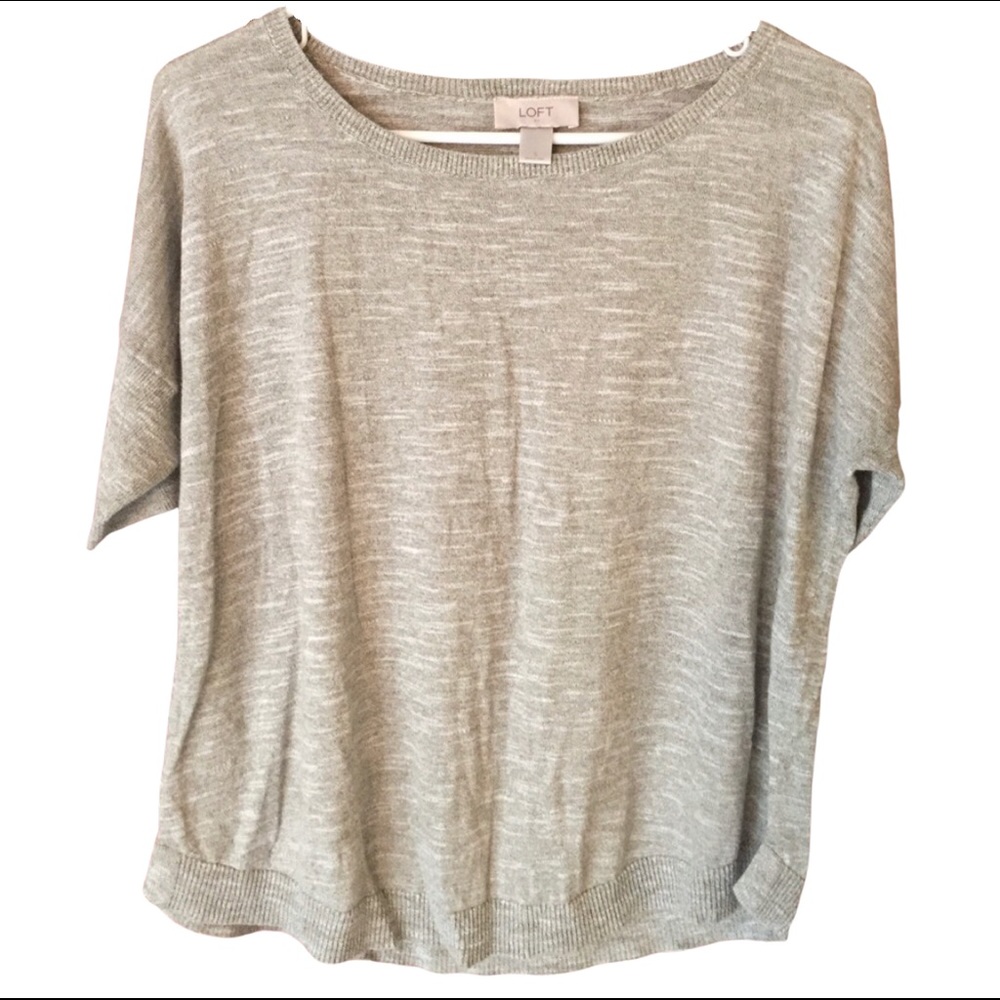 💥4/$20💥 Ann Taylor Loft Grey Sweater